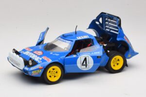 Lancia Stratos HF #4 B. Darniche / A. Mahe Rally Monte Carlo 1979 Solido 1:18 9019 Metal — zdjęcie 2 z 8