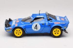 Lancia Stratos HF #4 B. Darniche / A. Mahe Rally Monte Carlo 1979 Solido 1:18 9019 Metal — zdjęcie 4 z 8