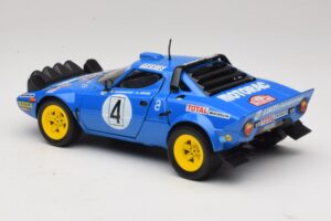 Lancia Stratos HF #4 B. Darniche / A. Mahe Rally Monte Carlo 1979 Solido 1:18 9019 Metal — zdjęcie 7 z 8