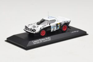 Lancia Stratos Rally #2 M. Alen / I. Kivimaki RAC Rally 1979 Minichamps 1:43 430791202 Metal — zdjęcie 2 z 5
