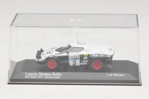 Lancia Stratos Rally #2 M. Alen / I. Kivimaki RAC Rally 1979 Minichamps 1:43 430791202 Metal — zdjęcie 4 z 5