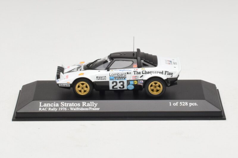 Lancia Stratos Rally #23 Walfridson / Frazer RAC Rally 1976 Minichamps 1:43 Lancia Stratos Rally #23 Walfridson / Frazer RAC Rally 1976 Minichamps 1:43 430761223 Metal