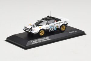 Lancia Stratos Rally #23 Walfridson / Frazer RAC Rally 1976 Minichamps 1:43 430761223 Metal — zdjęcie 2 z 5