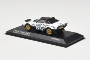 Lancia Stratos Rally #23 Walfridson / Frazer RAC Rally 1976 Minichamps 1:43 430761223 Metal — zdjęcie 3 z 5