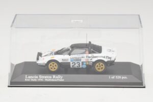 Lancia Stratos Rally #23 Walfridson / Frazer RAC Rally 1976 Minichamps 1:43 430761223 Metal — zdjęcie 4 z 5