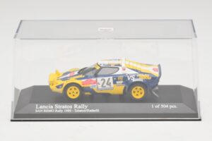 Lancia Stratos Rally #24 F. Tabaton / Radaelli San Remo Rally 1980 Minichamps 1:43 430801224 Metal — zdjęcie 4 z 5