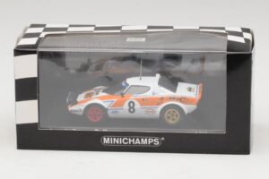 Lancia Stratos Rally #8 Livieratos / Manolis Acropolis Rally 1978 Minichamps 1:43 430781208 Metal — zdjęcie 5 z 5
