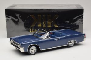 Lincoln Continental Convertible Niebieski Metalik The Lincoln Lawyer KK-Scale 1:18 KKDC181522 Metal — zdjęcie 7 z 7