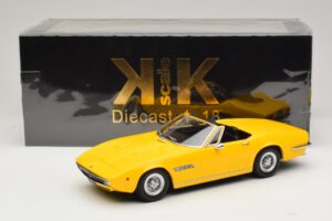Maserati Ghibli Spyder Żółty KK-Scale 1:18 KKDC181303 Metal — zdjęcie 7 z 7