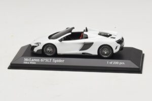 McLaren 675LT Spider Silica White Minichamps 1:43 537154432 Metal
