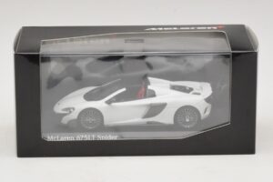 McLaren 675LT Spider Silica White Minichamps 1:43 537154432 Metal — zdjęcie 5 z 5
