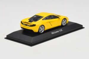 McLaren MP4-12C Żółty Maxichamps 1:43 940133020 Metal — zdjęcie 2 z 5