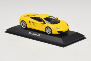 McLaren MP4-12C Żółty Maxichamps 1:43 940133020 Metal — zdjęcie 3 z 5
