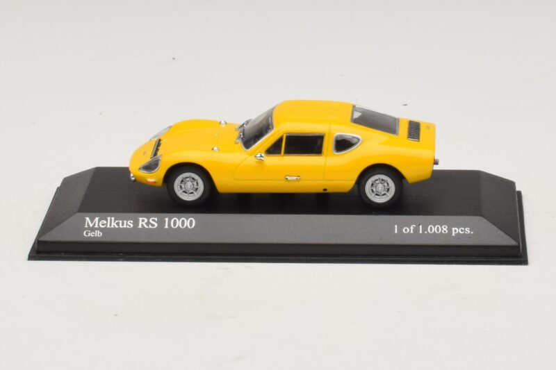 Melkus RS1000 Żółty Minichamps 1:43 Melkus RS1000 Żółty Minichamps 1:43 430010122 Metal