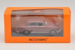 Mercedes 180 W120 Czerwony Maxichamps 1:43 940033101 Metal — zdjęcie 5 z 5