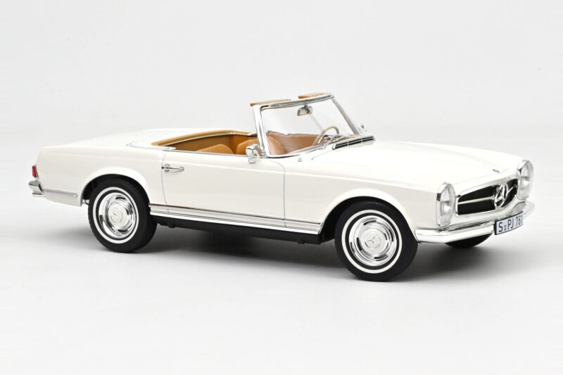 Mercedes 230 SL W113 Pagoda Biały Norev 1:12 123800 Metal