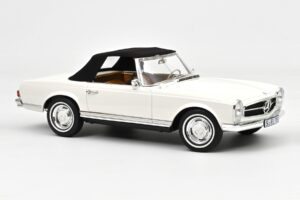 Mercedes 230 SL W113 Pagoda Biały Norev 1:12 123800 Metal — zdjęcie 3 z 3