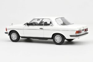 Mercedes 280 CE C123 Classic White Norev 1:18 183986 Metal — zdjęcie 2 z 2