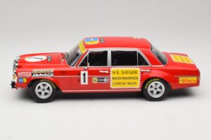 Mercedes 300 SEL 6.8 #1 H. Heyer / Betzler 24 Hours of Nurburgring 1972 Minichamps 1:18 155723401 Metal — zdjęcie 3 z 6