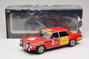 Mercedes 300 SEL 6.8 #1 H. Heyer / Betzler 24 Hours of Nurburgring 1972 Minichamps 1:18 155723401 Metal — zdjęcie 6 z 6