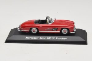 Mercedes 300 SL W198 Roadster Czerwony Maxichamps 1:43 940039031 Metal