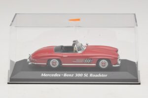 Mercedes 300 SL W198 Roadster Czerwony Maxichamps 1:43 940039031 Metal — zdjęcie 4 z 5