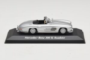 Mercedes 300 SL W198 Roadster Srebrny Maxichamps 1:43 940039030 Metal