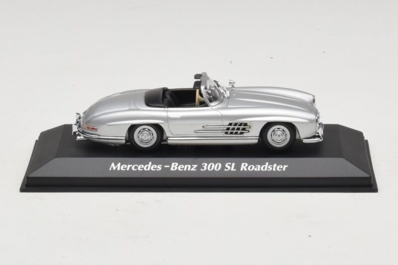 Mercedes 300 SL W198 Roadster Srebrny Maxichamps 1:43 940039030 Metal