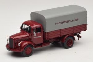 Mercedes L3500 Platforma Porsche Minichamps 1:43 439350027 Metal