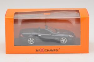 Mercedes SL R230 Niebieski Metalik Maxichamps 1:43 940037531 Metal — zdjęcie 5 z 5