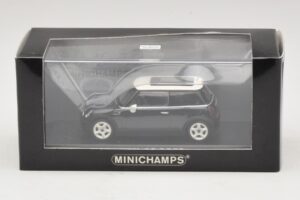 Mini Cooper S R53 Ciemnozielony Z Panoramicznym Dachem Minichamps 1:43 MINI015 Metal — zdjęcie 4 z 4