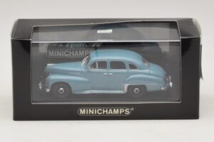 Opel Kapitän Niebieski Minichamps 1:43 430043308 Metal — zdjęcie 5 z 5