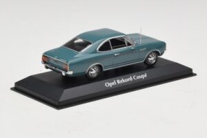 Opel Rekord C Coupe Niebieski Maxichamps 1:43 940046121 Metal — zdjęcie 2 z 5