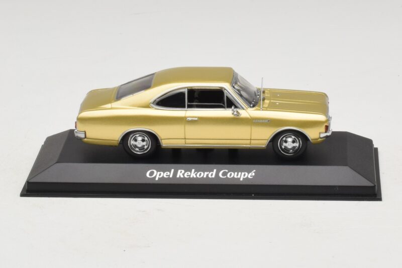 Opel Rekord C Coupe Złoty Maxichamps 1:43 940046120 Metal