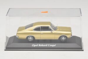 Opel Rekord C Coupe Złoty Maxichamps 1:43 940046120 Metal — zdjęcie 4 z 5