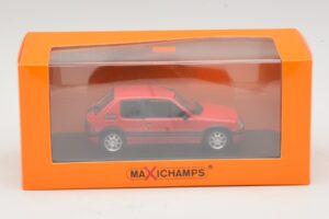 Peugeot 205 GTi Czerwony Maxichamps 1:43 940112300 Metal — zdjęcie 5 z 5