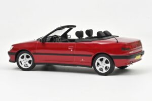 Peugeot 306 Kabriolet Diablo Red Norev 1:18 184930 Metal — zdjęcie 2 z 2