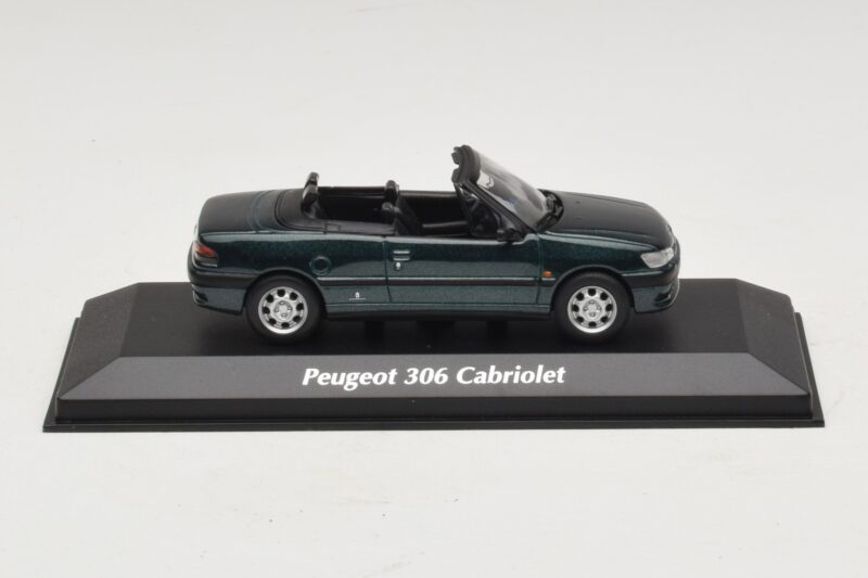 Peugeot 306 Kabriolet Zielony Metalik Maxichamps 1:43 940112833 Metal
