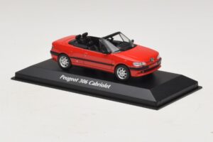 Peugeot 306 Kabriolet Czerwony Maxichamps 1:43 940112830 Metal — zdjęcie 3 z 5