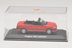 Peugeot 306 Kabriolet Czerwony Maxichamps 1:43 940112830 Metal — zdjęcie 4 z 5