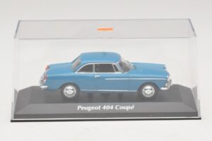 Peugeot 404 Coupe Niebieski Maxichamps 1:43 940112921 Metal — zdjęcie 4 z 5
