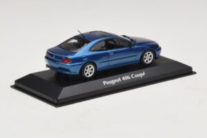 Peugeot 406 Coupe Niebieski Metalik Maxichamps 1:43 940112620 Metal — zdjęcie 2 z 5