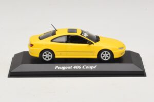 Peugeot 406 Coupe Żółty Maxichamps 1:43 940112621 Metal