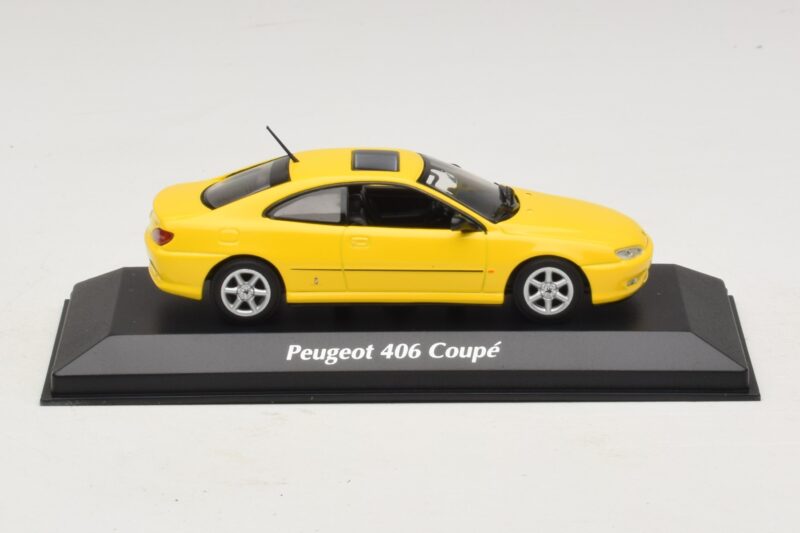 Peugeot 406 Coupe Żółty Maxichamps 1:43 940112621 Metal