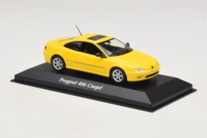Peugeot 406 Coupe Żółty Maxichamps 1:43 940112621 Metal — zdjęcie 3 z 5