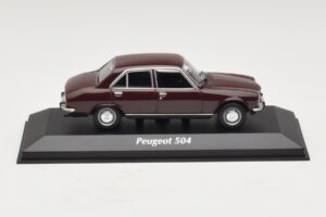 Peugeot 504 Ciemnoczerwony Maxichamps 1:43 940112500 Metal