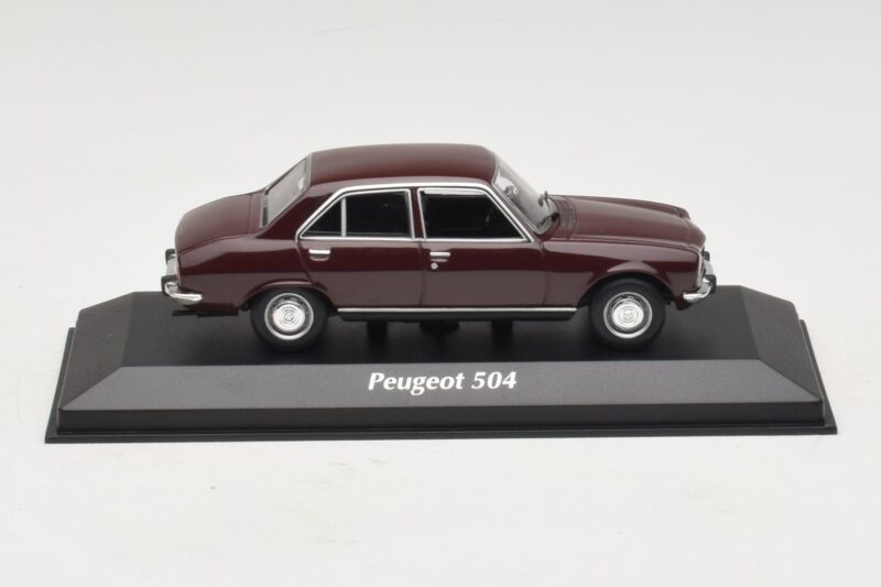 Peugeot 504 Ciemnoczerwony Maxichamps 1:43 940112500 Metal