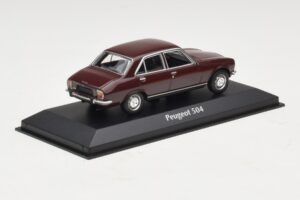 Peugeot 504 Ciemnoczerwony Maxichamps 1:43 940112500 Metal — zdjęcie 2 z 5