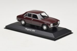 Peugeot 504 Ciemnoczerwony Maxichamps 1:43 940112500 Metal — zdjęcie 3 z 5