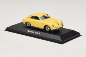 Porsche 356 B Żółty Maxichamps 1:43 940064300 Metal — zdjęcie 3 z 5